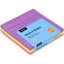 J.Burrows Stick-It Notes 76x76mm Pastel 12 Pack