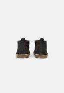 Jack And Jones Mens Cow Leather Desert Boots - Black Grey - Size : 9