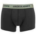 Jack & Jones 3 Pack Trunks with Floral Print in Black