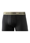 Jack & Jones 3 Pack Trunks with Floral Print in Black