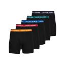 Jack & Jones 5 Pack Boxer Briefs in multi-Orange