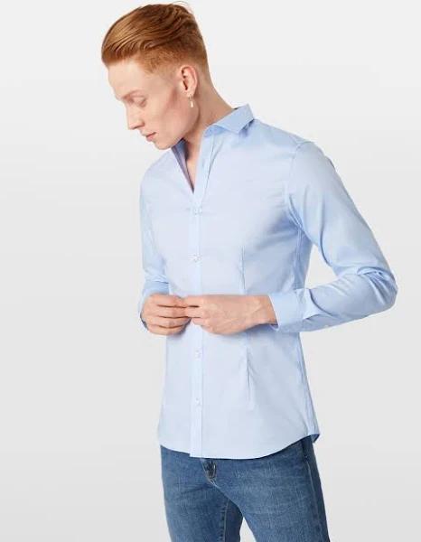 Jack & Jones Blue Plain Shirt