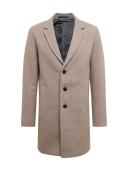 Jack & Jones Moulder Wool Coat in Greige Grey XL