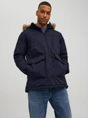 Jack & Jones Craft Parka in Navy Blazer Navy XXL