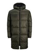 Jack & Jones Hero Long Puffer Coat Green L Man