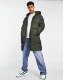 Jack & Jones Hero Long Puffer Coat Green L Man