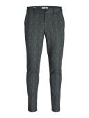 Jack & Jones Intelligence Marco Slim Fit Smart Pants in Brown Check