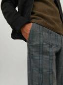 Jack & Jones Intelligence Marco Slim Fit Smart Pants in Brown Check