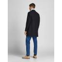 Jack & Jones Moulder Wool Coat in Dark Grey Slate S