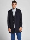 Jack & Jones Moulder Wool Coat in Dark Grey Slate XL