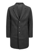 Jack & Jones Moulder Wool Coat in Dark Grey Slate XL