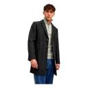 Jack & Jones Moulder Wool Coat in Dark Grey Slate XL