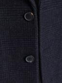 Jack & Jones Moulder Wool Coat in Dark Grey Slate XL