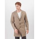 Jack & Jones Moulder Wool Coat in Greige Grey M