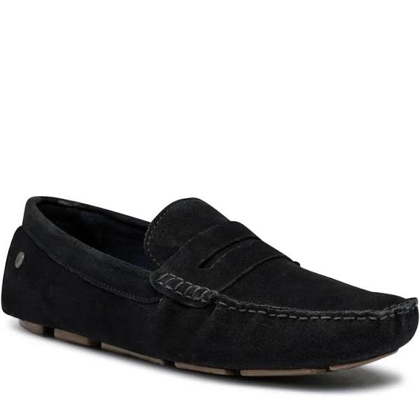 Jack & Jones Suede Loafers in Navy