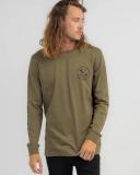 Jacks Men's Hideaway Long Sleeve T-Shirt in Black | Size Medium