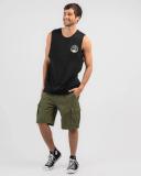 Jacks Men's Raised Cargo Shorts in Green | Size 34