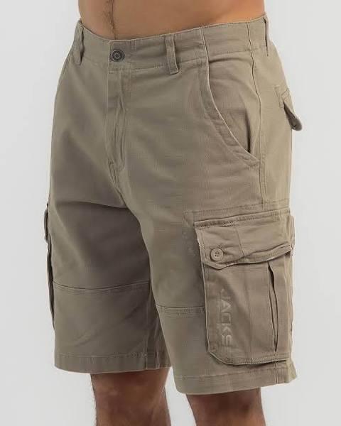 Jacks Men's Raising Cargo Shorts in Grey | Size 34