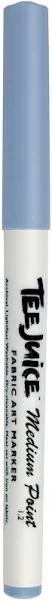 Jacquard Tee Juice Fabric Art Markers - Fine Point Sky Blue