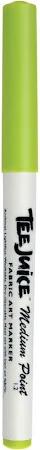 Jacquard Tee Juice Medium Point Fabric Marker - Green