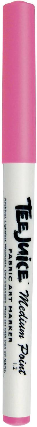 Jacquard Tee Juice Medium Point Fabric Marker - Pink