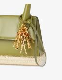 Jacquemus Green Le Raffia Le Chiquito Moyen Cordao Shoulder Bag