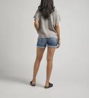 JAG JEANS Alex Distressed Boyfriend Denim Shorts Atlantic Blue