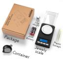 JamBer Digital Milligram Pocket Scales 0.001g x 50g, Electronic Weighi