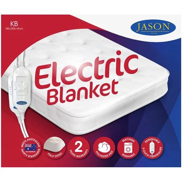 Jason Fully Fitted Washable Electric Blanket - King