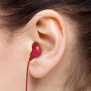 JBL C50HI in Ear Headphones - Red