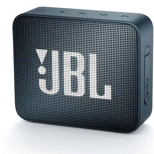 JBL Go 2 Portable Bluetooth Speaker (Navy)