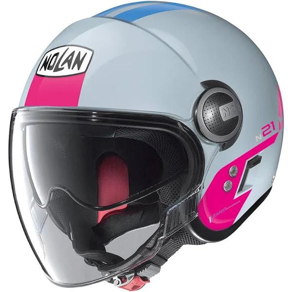 Jet Helmet Nolan N21 Visor Agility 118 Zephyr White Size:XL