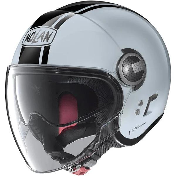 Jet Helmet Nolan N21 Visor Dolce Vita 104 Zephyr White Size:XL