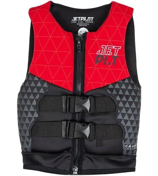 Jetpilot Cause Jr L50 Life Jacket 2023 - Red Level 50 | Neo Vests