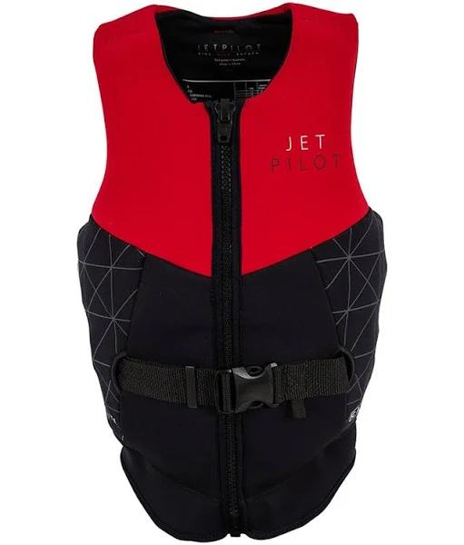 Jetpilot Cause Ladies Neo Vest - Red L50/Black - 2022