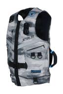 Jetpilot Venture Mens Neo Vest - Grey/Camo - 2023
