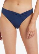 Jets Jetset Twist Front Bikini Bottom , Pacific Blue , Size 14