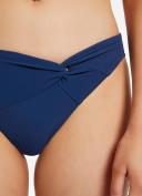 Jets Jetset Twist Front Bikini Bottom , Pacific Blue , Size 14