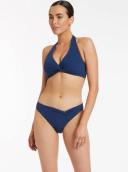 Jets Jetset Twist Front Pants - Port- Swimwear Galore