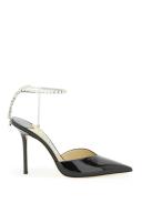 Jimmy Choo, Saeda 100 patent leather pumps, Women, Black, EU 36, Pumps