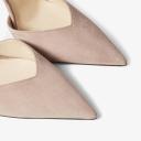 Jimmy Choo Saeda 100 Suede Pumps - Pink - 43