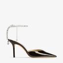 Jimmy Choo Saeda 85 Patent Heels - Multi - 43