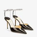 Jimmy Choo Saeda 85 Patent Heels - Multi - 43