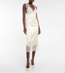 Jimmy Choo, Saeda 85 Patent Leather Pumps, Women, White, Embellished, AU 3.5, Pumps