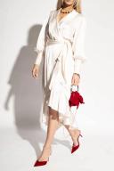 Jimmy Choo Saeda 85 Velvet Pumps - Red - 39