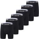 JINSHI Men's Underwear Comfort Soft Bamboo Long Boxer Briefs