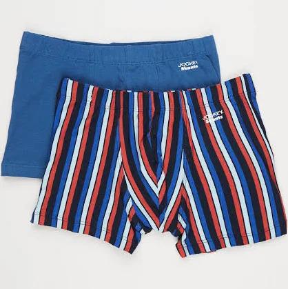 Jockey - Boy's Red Trunks - 2-Pack Trunks - Teens - Size 10-12YRS at The Iconic