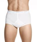 Jockey Man Classic Y Front Brief 44 White