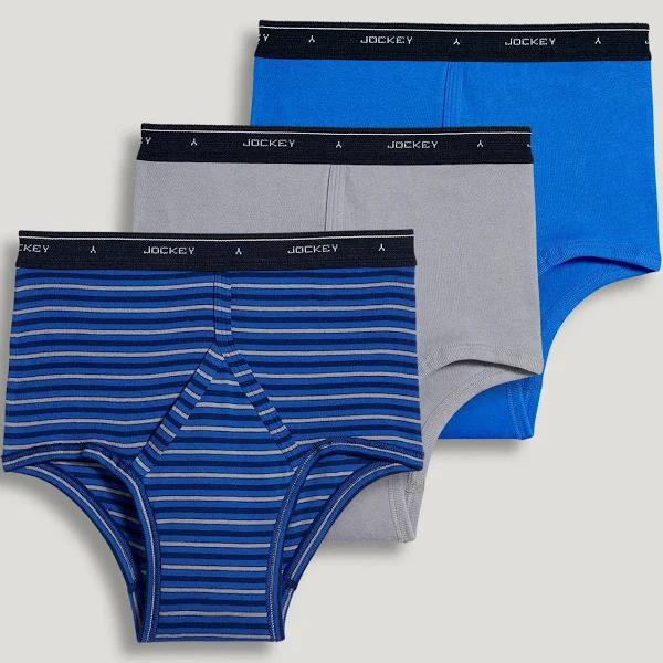 Jockey Men's Underwear Classic Full Rise Brief - 3 Pack