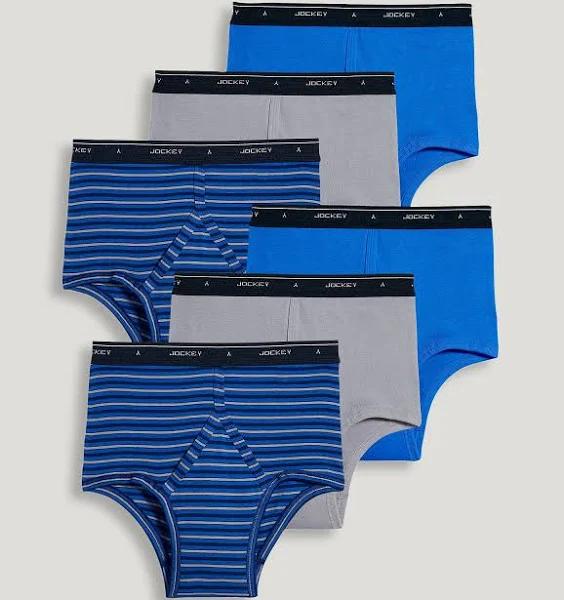 Jockey Men's Underwear Classic Full Rise Brief - 6 Pack